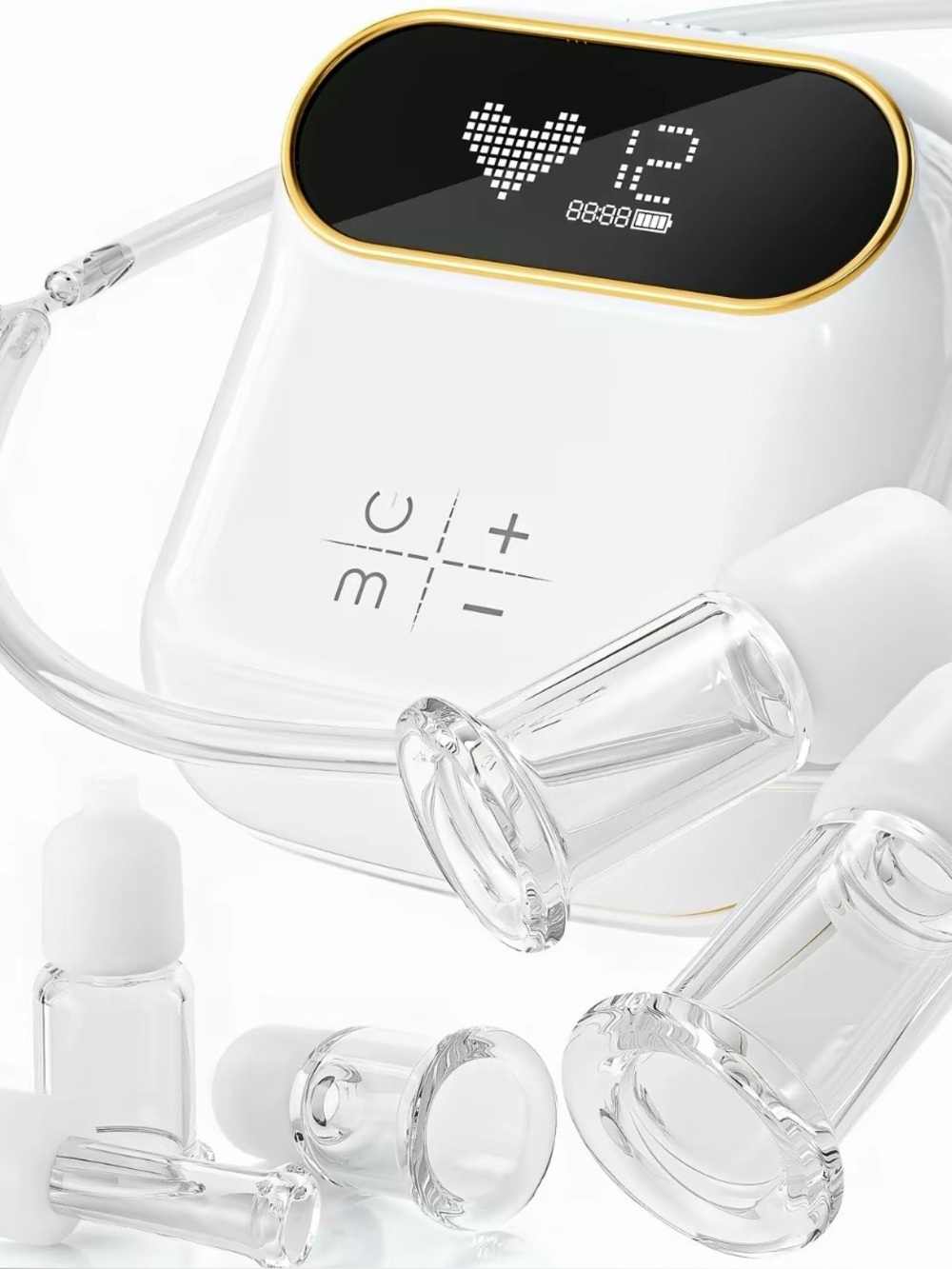 Scicontour 6Pcs Electric Facial Cupping Therapy Set Glass, 3 in 1 Gua Sha Facial